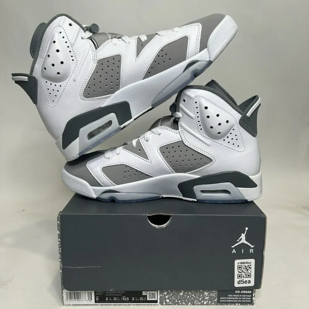 Nike Shoes Air Jordan 6 Retro “Cool Grey/Medium Grey” 2024